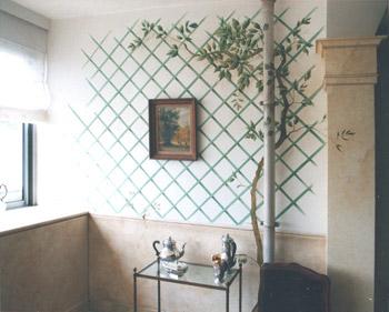 Une gouttière dans le salon !